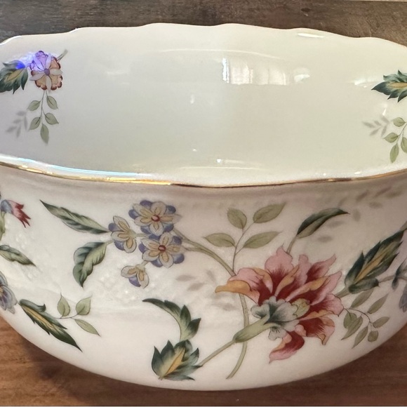 Andrea By Sadek Other - Charming Floral Porcelain Bowl